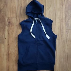 american rag sleeveless hoodie